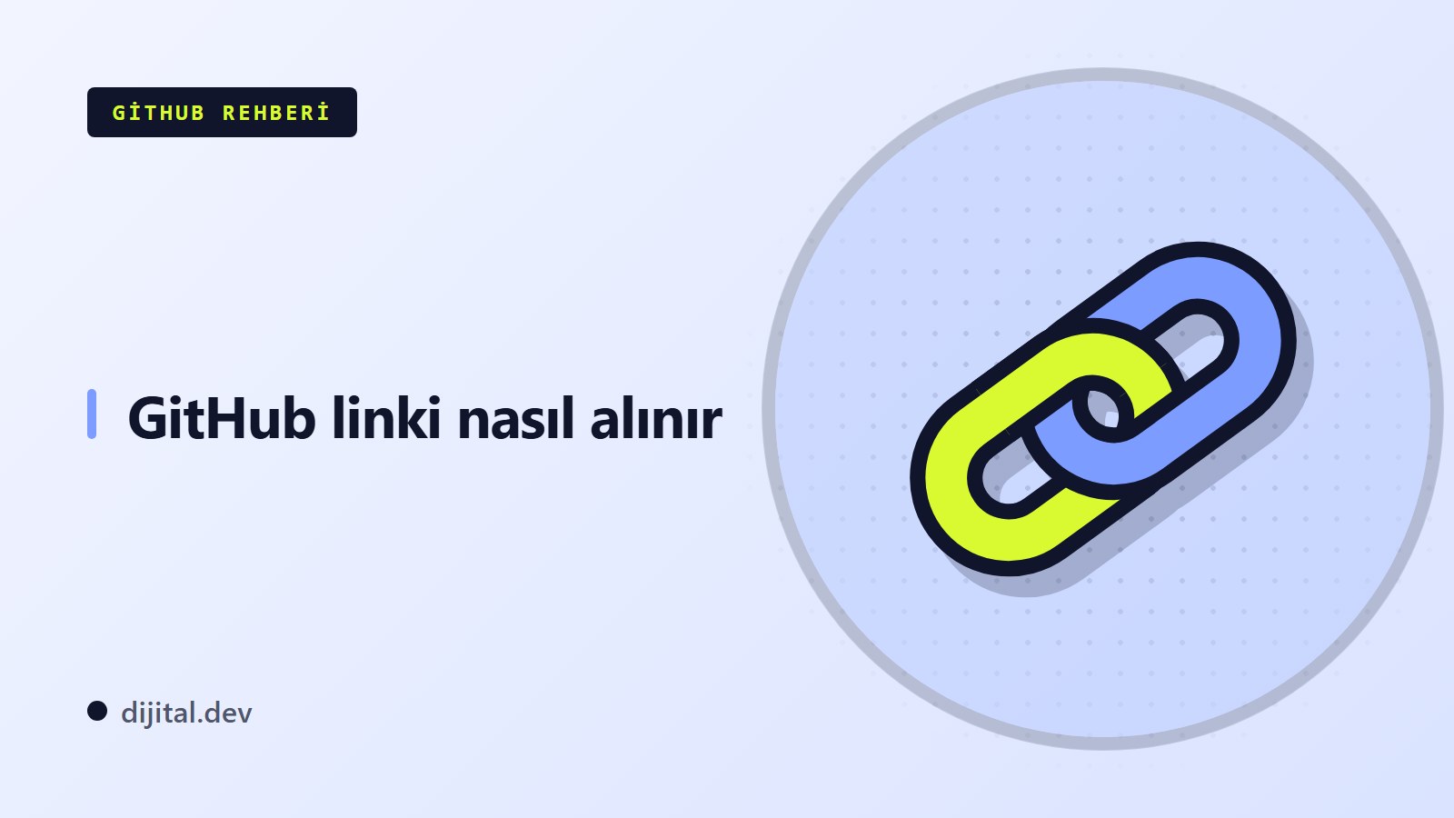 GitHub profil, repo, satır ve sürüm adreslerinin nasıl alınacağını anlatan rehberin kapak görseli